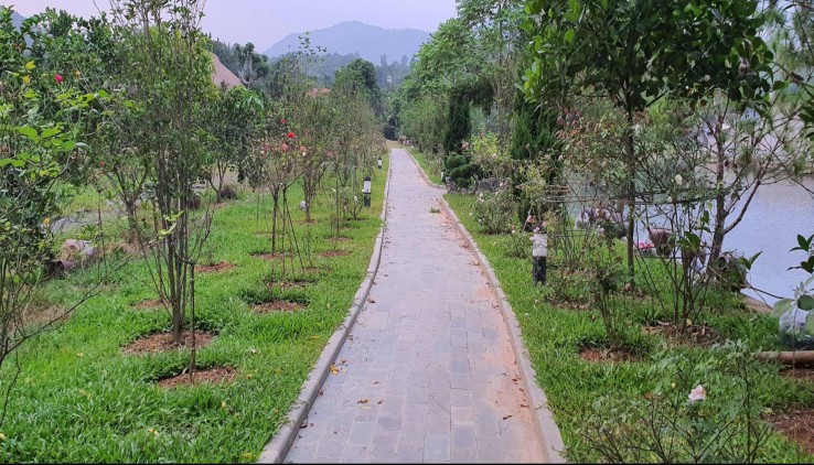Bán nhanh 22000m2 khuôn viên hoàn thiện tuyệt đẹp tại Lương Sơn
