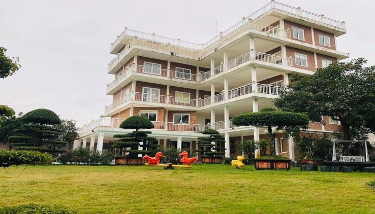Bán 2000m biệt thự 5 tầng tiêu chuẩn 5*  bám hồ giá đầu tư tại Lương Sơn, Hòa Bình