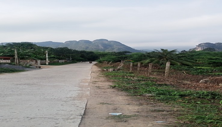 Cần chuyển nhượng lô đất bám mặt đường xã 50 m tại xóm 8, Lâm Sơn, Lương Sơn, HB tổng diện tích 4200m.