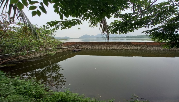 Bán đất bám hồ Đồng Sương - Lương Sơn, 2000m2, view cực đẹp
