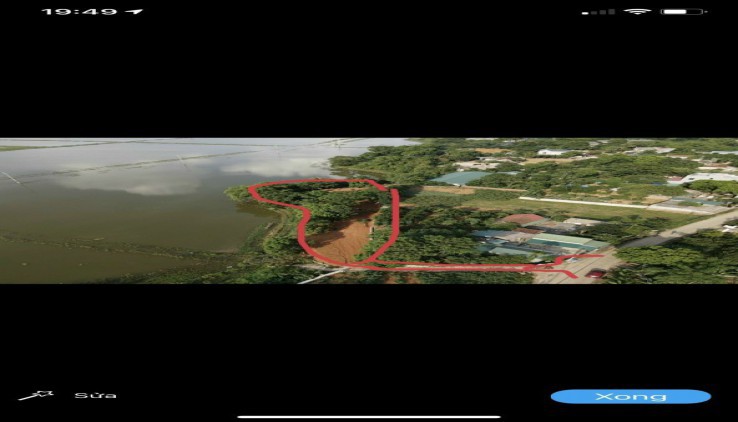 Chí chủ cần bán 1588m có 400m thổ cư view hồ Hòa Thạch