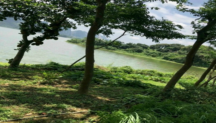 Đất bám hồ tuyệt đẹp tại Lương Sơn - Hòa Bình