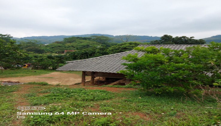 Bán đất Cao Phong 3000m có sẵn nhà sàn view thoáng.