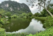 Đất có ao , có suố , có view núi đá đẹp như tranh tại Hợp Châu - Lương Sơn - Hòa Bình