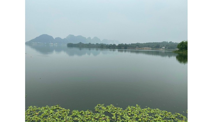 Bán mảnh bám hồ đẹp như bứac tranh sơn thủy hữu tình, S 1000m.100ont tại Lương Sơn - Hoà Bình.