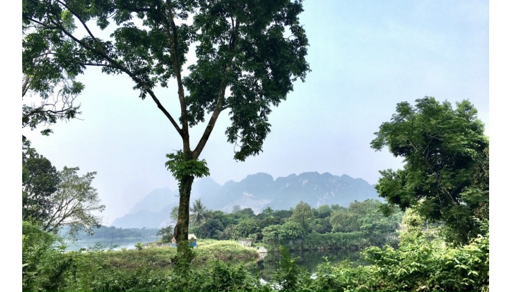 Đất bám hồ Đồng Sương 2500m.800ont tại Lương Sơn - Hoà Bình
