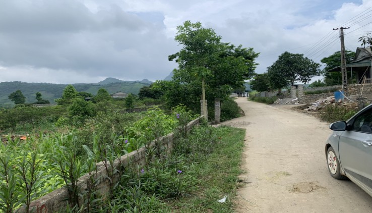 Bán đất giá rẻ 1200m2 chỉ vài trăm triệu tại Cao Phong, view đồi núi