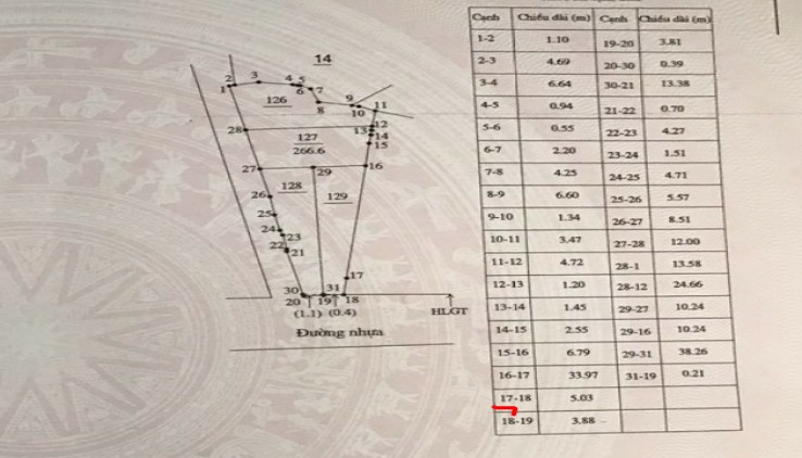 BÁN ĐẤT PHÚ MÃN ĐÔNG XUÂN 266M PHÙ HỢP PHÂN LÔ GẦN SÂN GOL