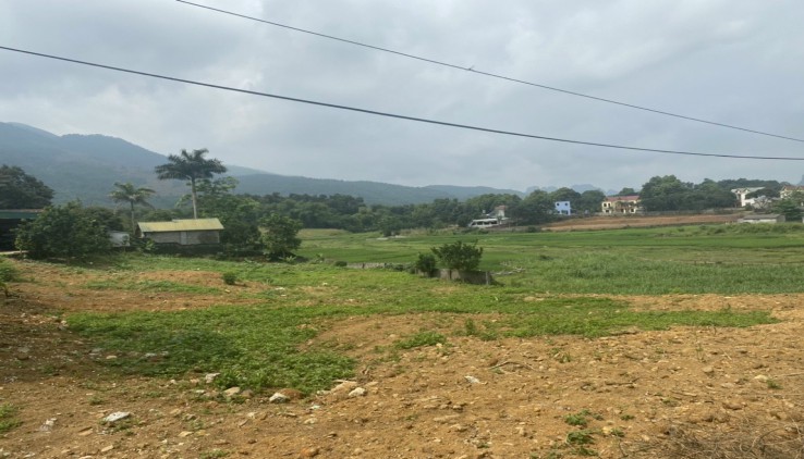 Bán đất 2 mặt tiền vew cánh đồng thoáng mát tại Cư yên Lương Sơn Hòa Bình