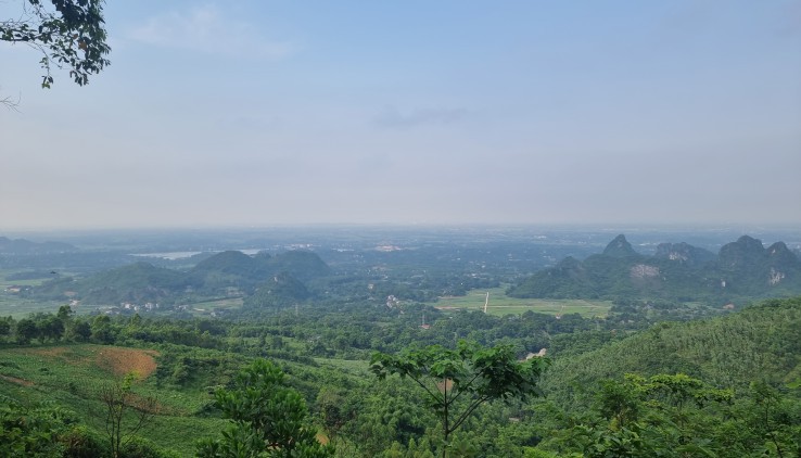 Bán sản phẩm nghỉ dưỡng diện tích rộng 24000 m2 tại Lương sơn Hòa Bình view cao thoáng tầm nhìn xa.