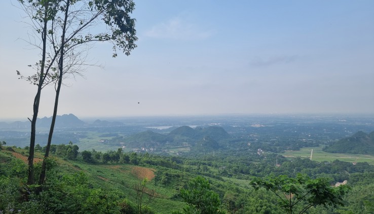 Bán sản phẩm nghỉ dưỡng diện tích rộng 24000 m2 tại Lương sơn Hòa Bình view cao thoáng tầm nhìn xa.