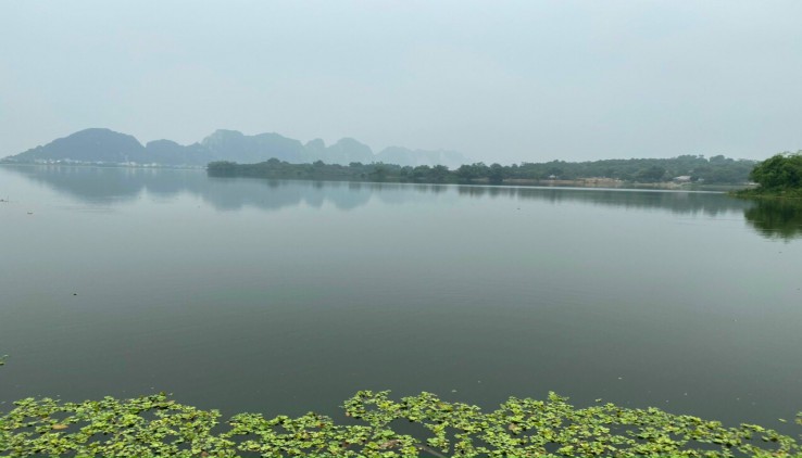 Đất bám hồ đẹp như bức tranh sơn thuỷ S 1000m.100ont tại Lương Sơn - Hoà Bình