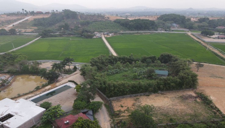 Bán Đất Cư Yên View Cánh Đồng Sát Các Dự Án Lớn Tại Lương Sơn