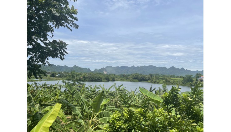 Bán đất bám hồ Lạc Thủy Hòa Bình 5823m