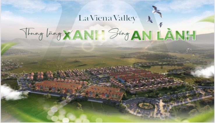 Bán đất Đà Bắc phân lô bán nền La Viena valley  có liền kề và biệt thự giá FO