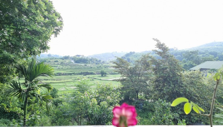 BÁN SẴN NHÀ KHUÂN VIÊN - VIEW NÚI CÁNH ĐỒNG 3634M LƯƠNG SƠN, HOÀ BÌNH.