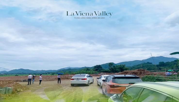 Cần bán 4 lô đất mặt đường lớn tại dự án La Viena Valley Đà Bắc với giá vài trăm triệu