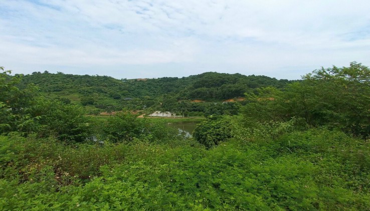 Bán khuôn viên sẵn view hồ 734m.150ont tại Tân Vinh - Lương Sơn- Hòa Bình