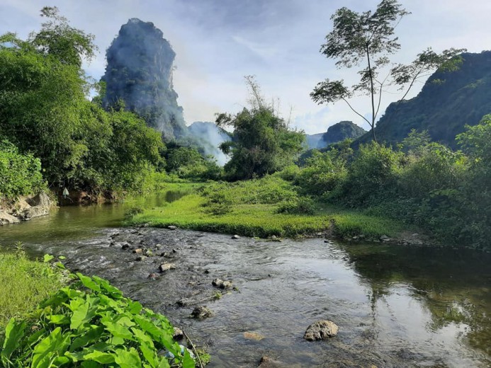 CẦN BÁN 5679m đất,view núi,bám suối,nhiều tiện ích,ô tô tận đất,cách HN chỉ hơn 50km,giá nhỉnh 2 tỷ