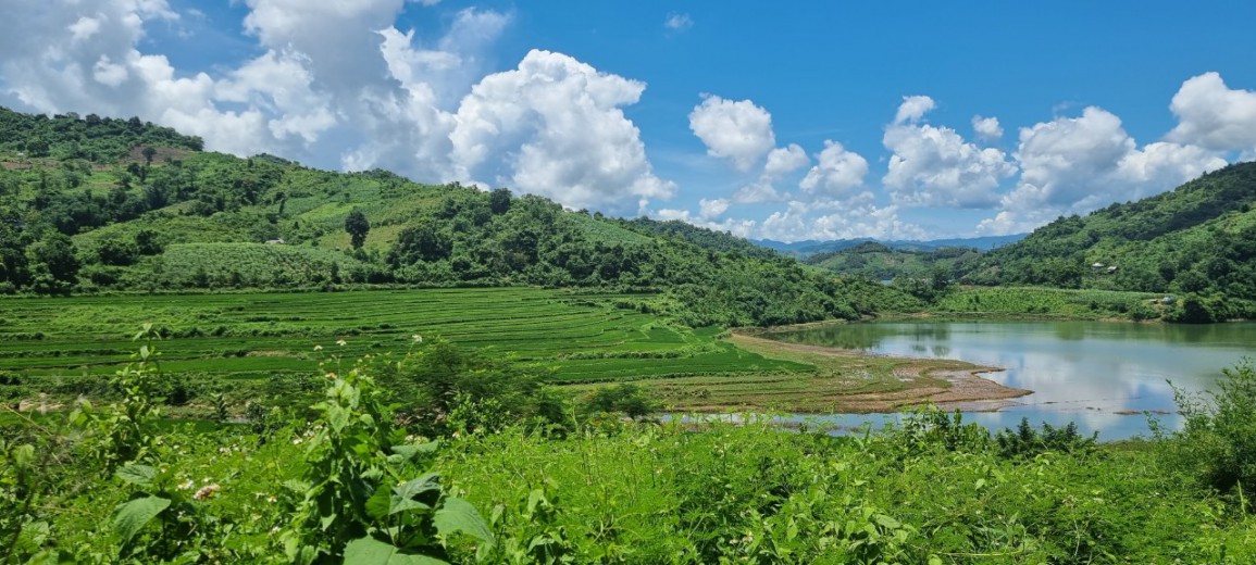 Bán đất Cao Phong 1,1Ha, Một Mặt View Hồ 100ha, Một Mặt View Ruộng Bậc Thang - Giá Đầu Tư