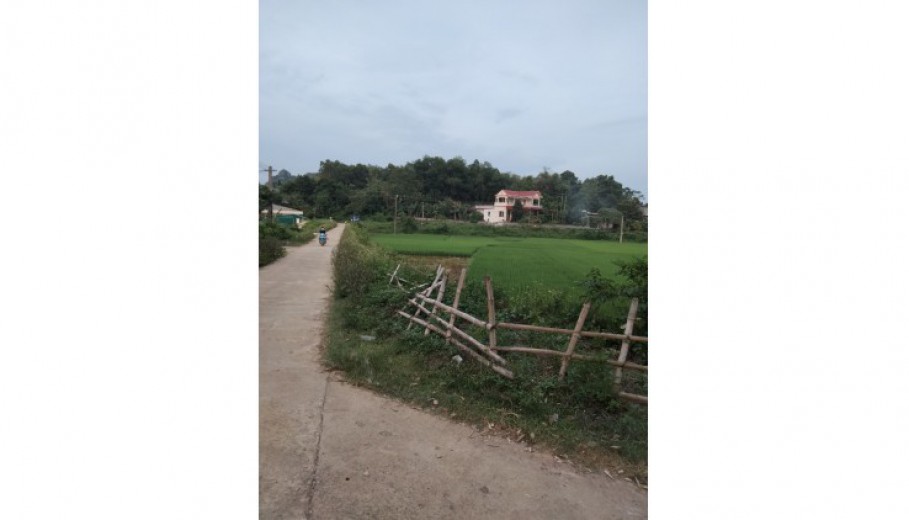 Bán đất Lương Sơn lô góc hai mặt tiền View cánh đồng dt 1000m full ont bám đường bê tông!!