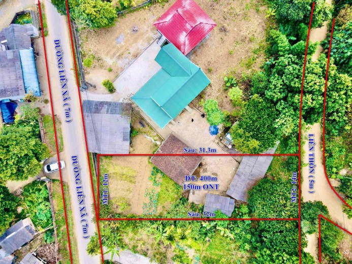 BÁN LÔ ĐẤT 398M CAO DƯƠNG -LS GIÁ CHỈ 6XXTR