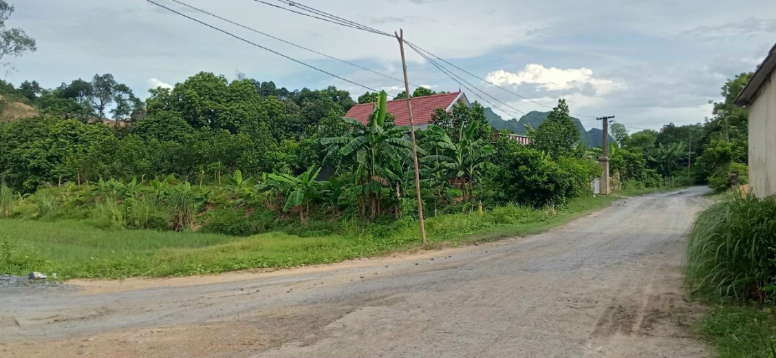 Lô Đất Thị Trấn Chi Nê Lạc Thuỷ HB Dt 1095m có 400m đất ở giá trị 2,x tỷ
