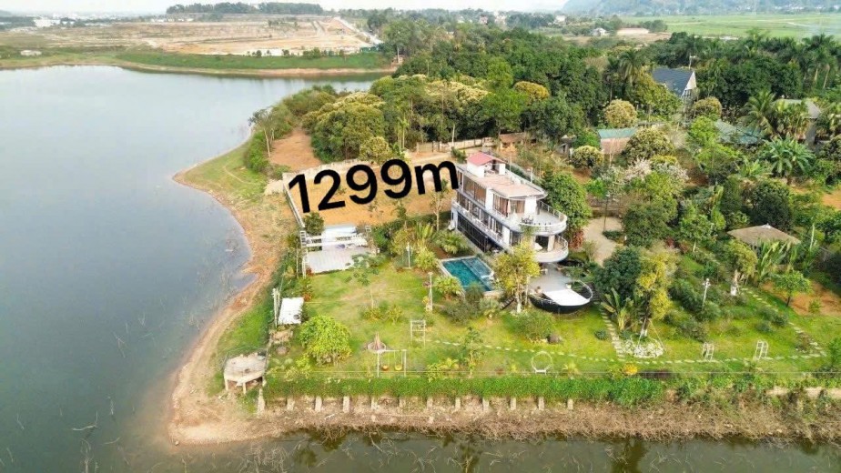 Bán đất mặt hồ Đồng Chanh 1229m2 cạnh du thuyền hàng xóm tại Lương Sơn Hòa Bình