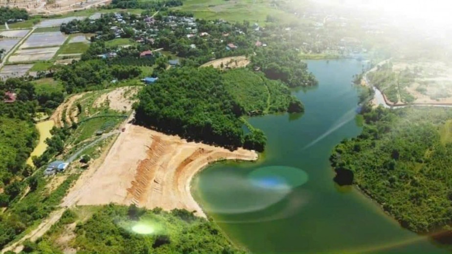 Bán 3729m2 mặt hồ Đập Đom Lương Sơn giá siêu khuyến mại