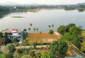 Bán đất mặt hồ Đồng Chanh 1229m2 cạnh du thuyền hàng xóm tại Lương Sơn Hòa Bình