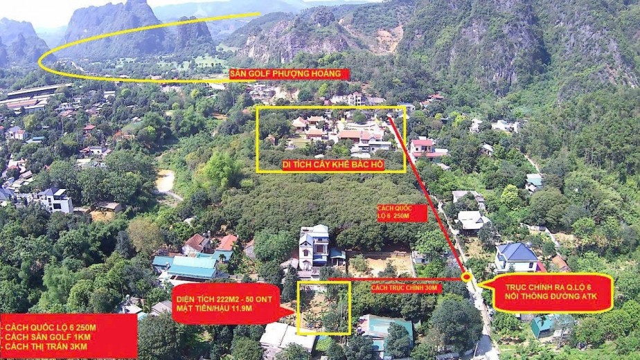 CHÍNH CHỦ CẦN CHUYỂN NHƯỢNG 222M2 ĐẤT THỔ CƯ VUÔNG VẮN, GIÁ F0 TẠI LƯƠNG SƠN, HÒA BÌNH