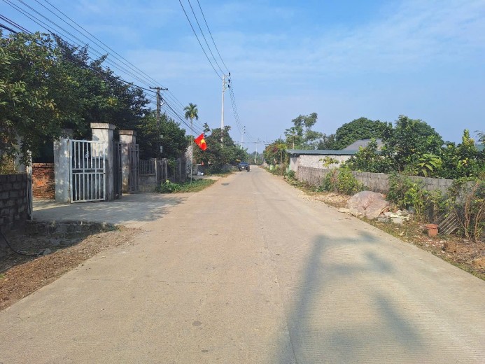 SIÊU PHẨM NGHỈ DƯỠNG! 1148m2 đất nghỉ dưỡng Cư Yên - bám đường lớn - view cánh đồng tuyết đẹp