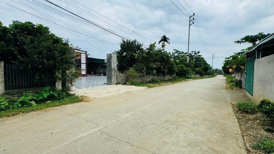 SIÊU PHẨM NGHỈ DƯỠNG! 1148m2 đất nghỉ dưỡng Cư Yên - bám đường lớn - view cánh đồng tuyết đẹp